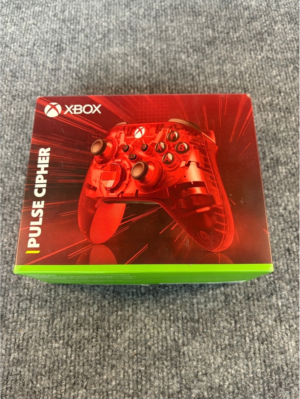 Xbox Wireless Controller - Pulse Cipher Special Edition (Red) - NEW SEALED